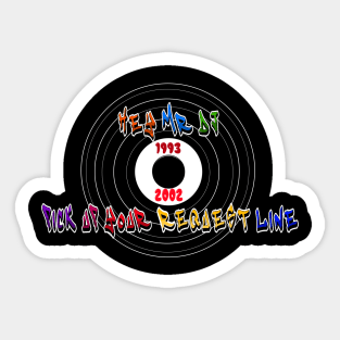 Retro DJ Sticker